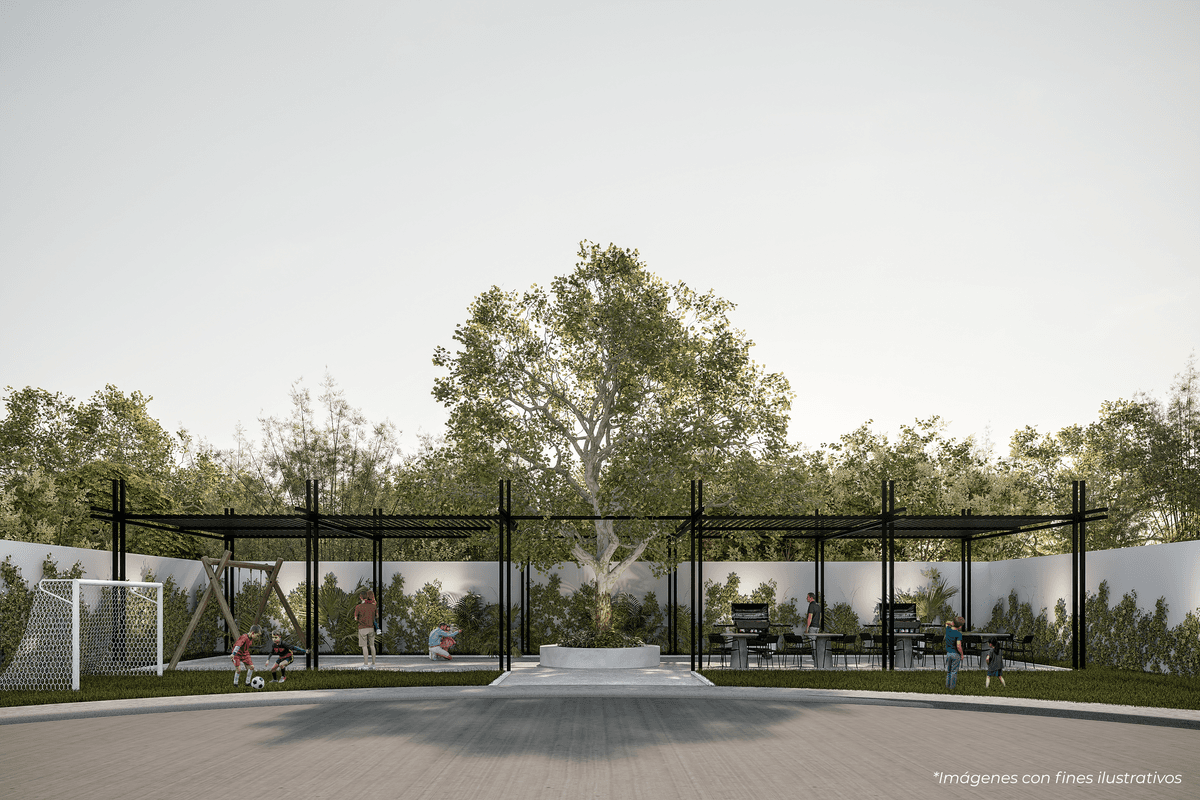 Areca Residencial: Your lot in Cholul, Mérida. Ready-to-build residential lots in an exclusive gated community with security & amenities. Build your dream home!