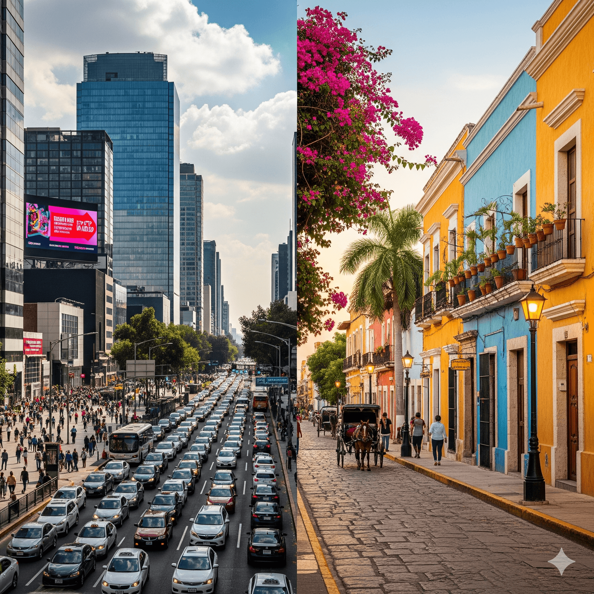 CDMX vs Mérida: Dónde Vivir | Comparativa de Costo y Seguridad
