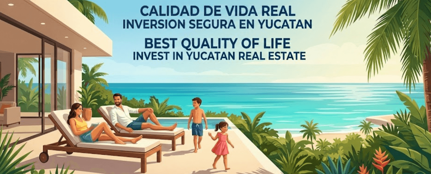 CALIDAD DE VIDA REAL INVERSION SEGURA EN YUCATAN