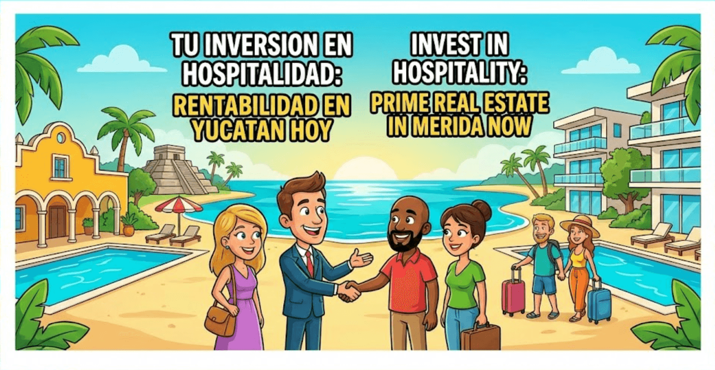 TU INVERSION EN HOSPITALIDAD: RENTABILIDAD EN YUCATAN HOY