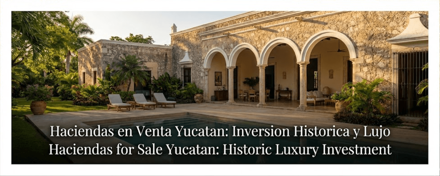 Haciendas en Venta Yucatan: Inversion Historica y Lujo