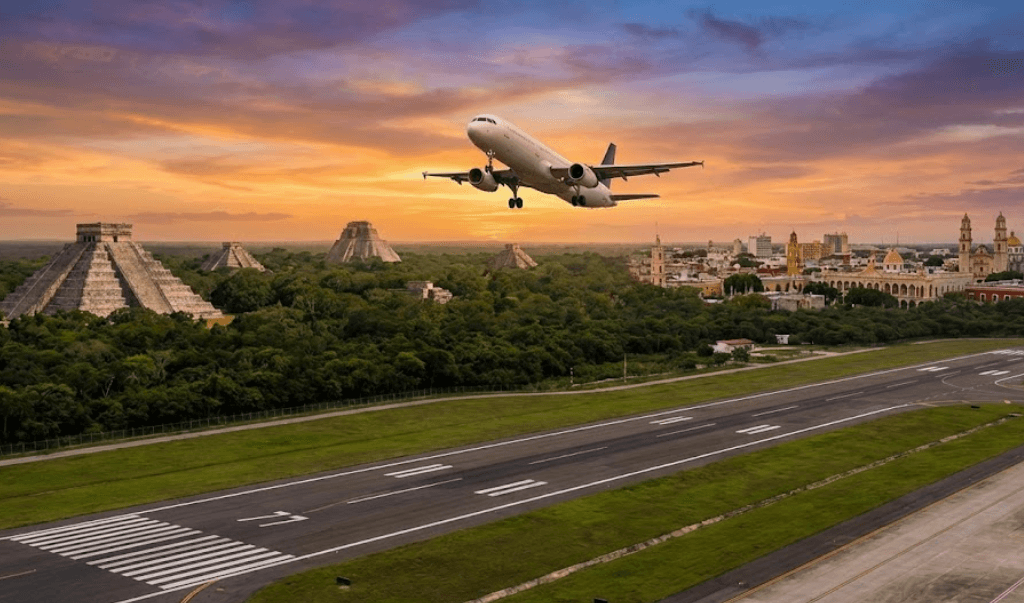 Vuelos y Transporte Aeropuerto Internacional de Merida