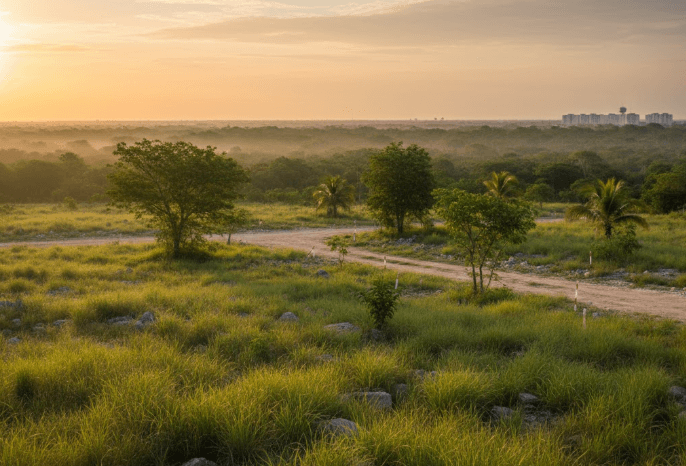 TERRENOS EN MUXUPIP PROPIEDAD PRIVADA INVERSION SEGURA HOY