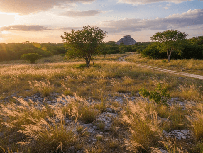 TERRENOS EN CHIKINDZONOT PARA INVERSION RUSTICA DE ALTO VALOR