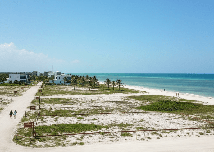 Terrenos en Dzemul cerca de la playa inversion inteligente