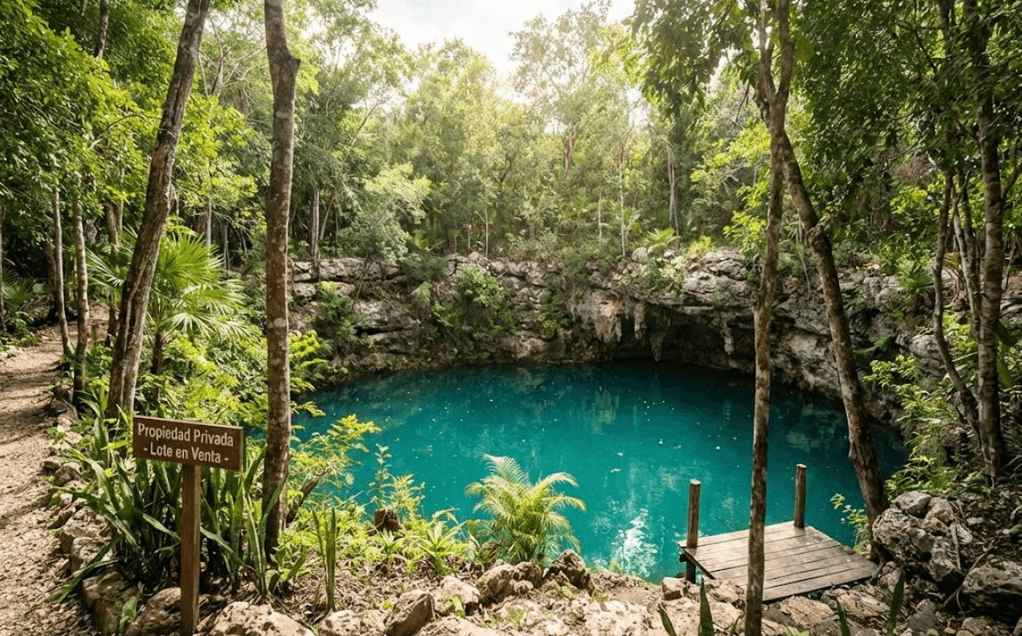 Terrenos en Tecoh con Cenote: Inversión de Alta Plusvalía