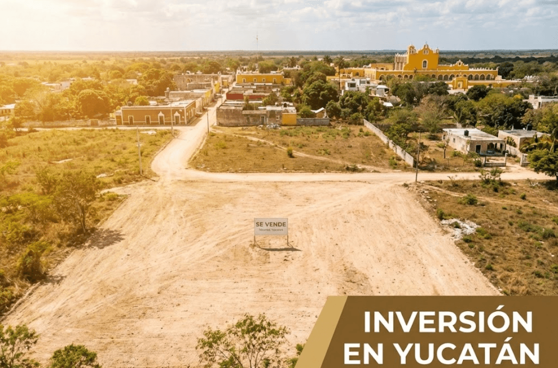 Venta de Terrenos en Tekantó cerca de Izamal: Plusvalía Real