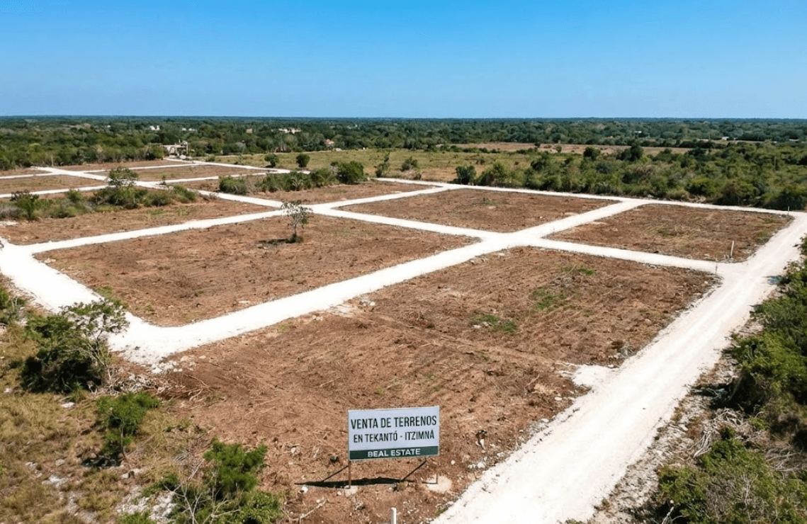 Terrenos en Tekantó Semiurbanizados: Inversión Segura en Yucatán