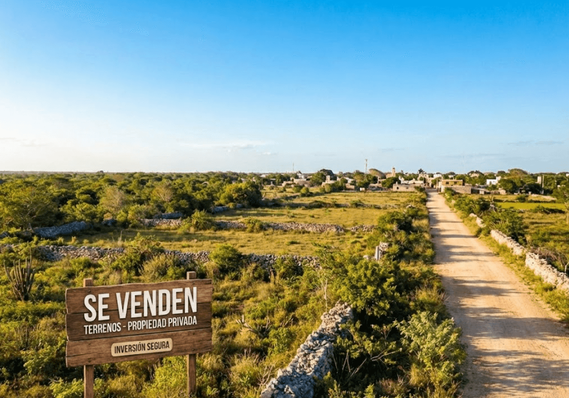 Terrenos en Cacalchén Baratos: Tu Inversión Segura en Yucatán