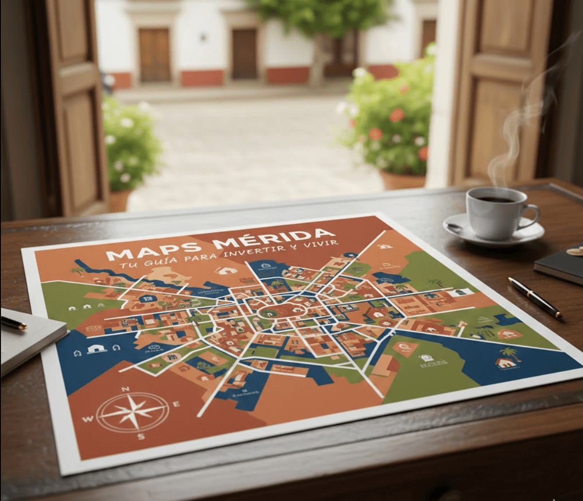 MAPS MERIDA: TU GUIA PARA INVERTIR Y VIVIR