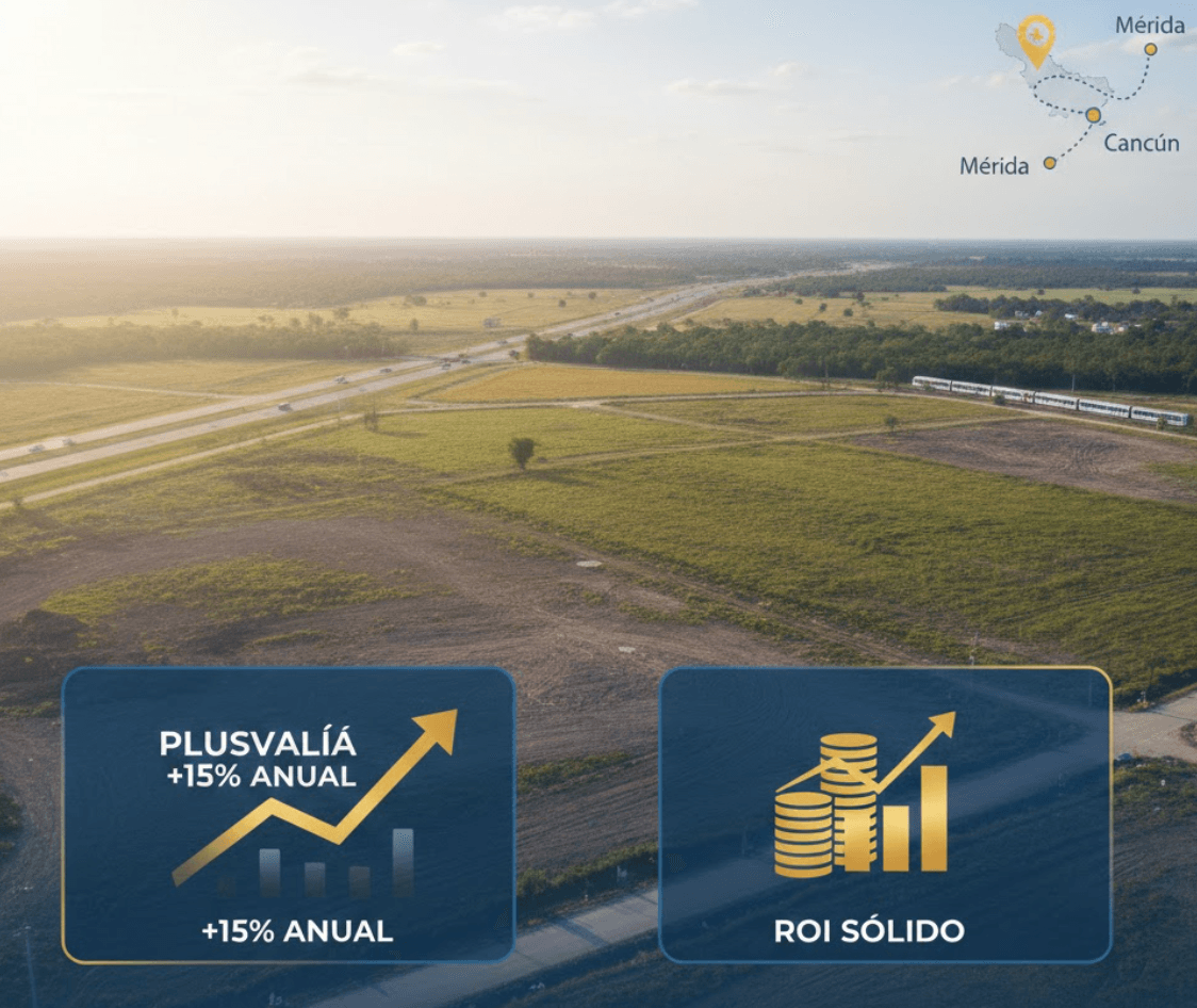 Terrenos en Hoctún: Inversión con Alta Plusvalía y ROI Real