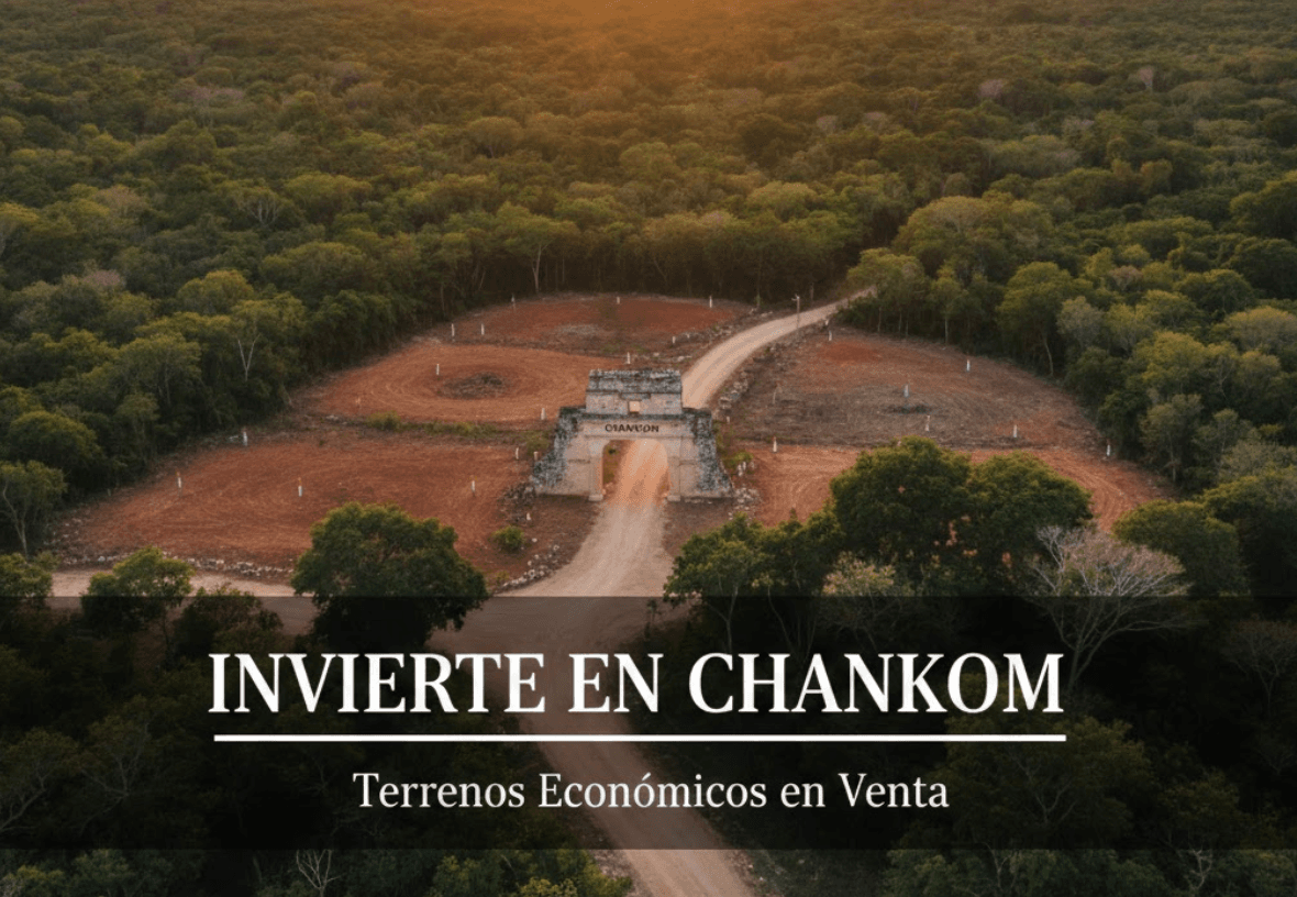Terrenos en venta en Chankom económicos: ¡Invierte hoy!