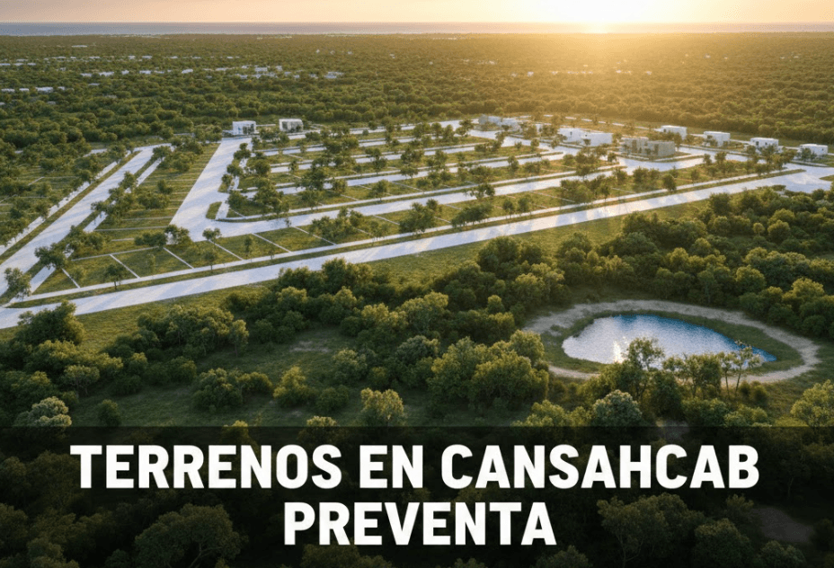 Terrenos en Cansahcab Preventa: Invierte hoy en Yucatán