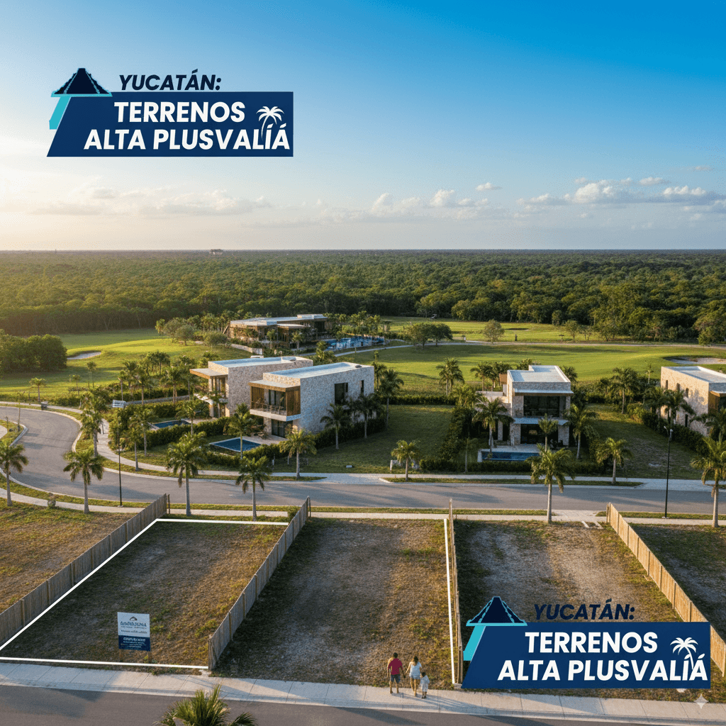 ¡Yucatán: Terrenos Alta Plusvalía! Invierte Seguro, Crece Tu Patrimonio