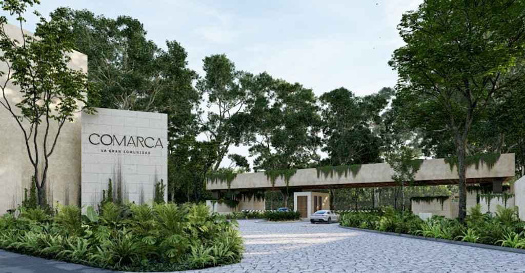 **COMARCA in Mérida, Yucatán, is sold by Itzimana Real Estate.** It offers **exclusive lots** in a **secure area** with **luxury amenities**: clubhouse, sports, parks, and 24/7 surveillance. Your **ideal investment** in Mexico's safest city!