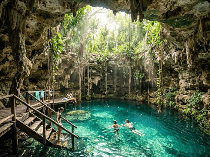 Explora los Lugares Turisticos de Merida Yucatan: Cenotes
