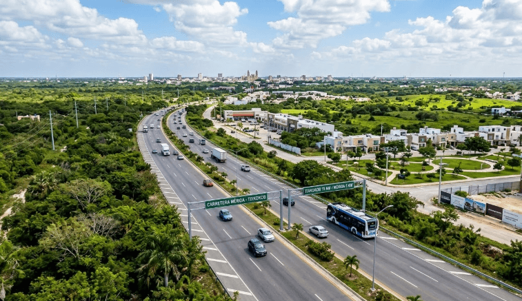 Guia de Carretera Merida - Tixkokob: Conectividad y Crecimiento