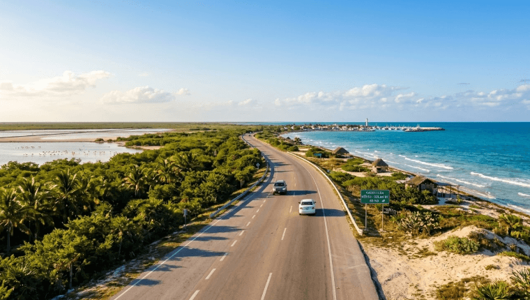 Guia Carretera Merida - Dzilam de Bravo: Ruta de la Costa