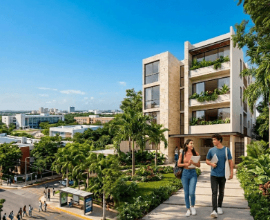 Departamentos Cerca de Universidades Merida 2027