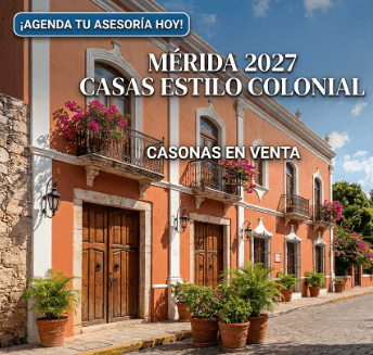 Mercado Casas Estilo Colonial Merida 2027