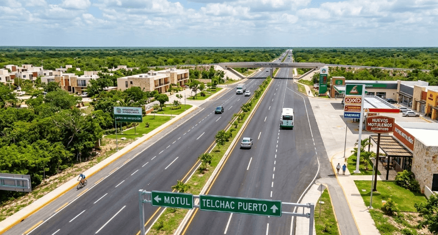GUIA COMPLETA DE LA CARRETERA MERIDA - MOTUL