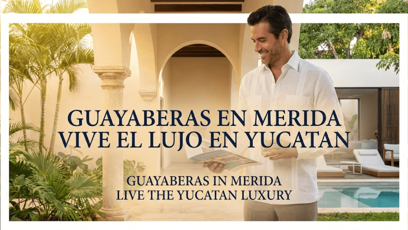 GUAYABERAS EN MERIDA VIVE EL LUJO EN YUCATAN
