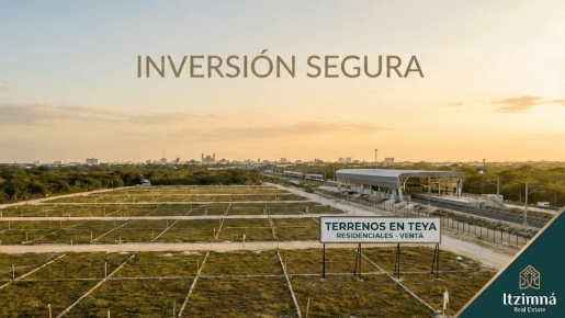 Terrenos en Teya Residenciales: Inversión Cerca del Tren Maya