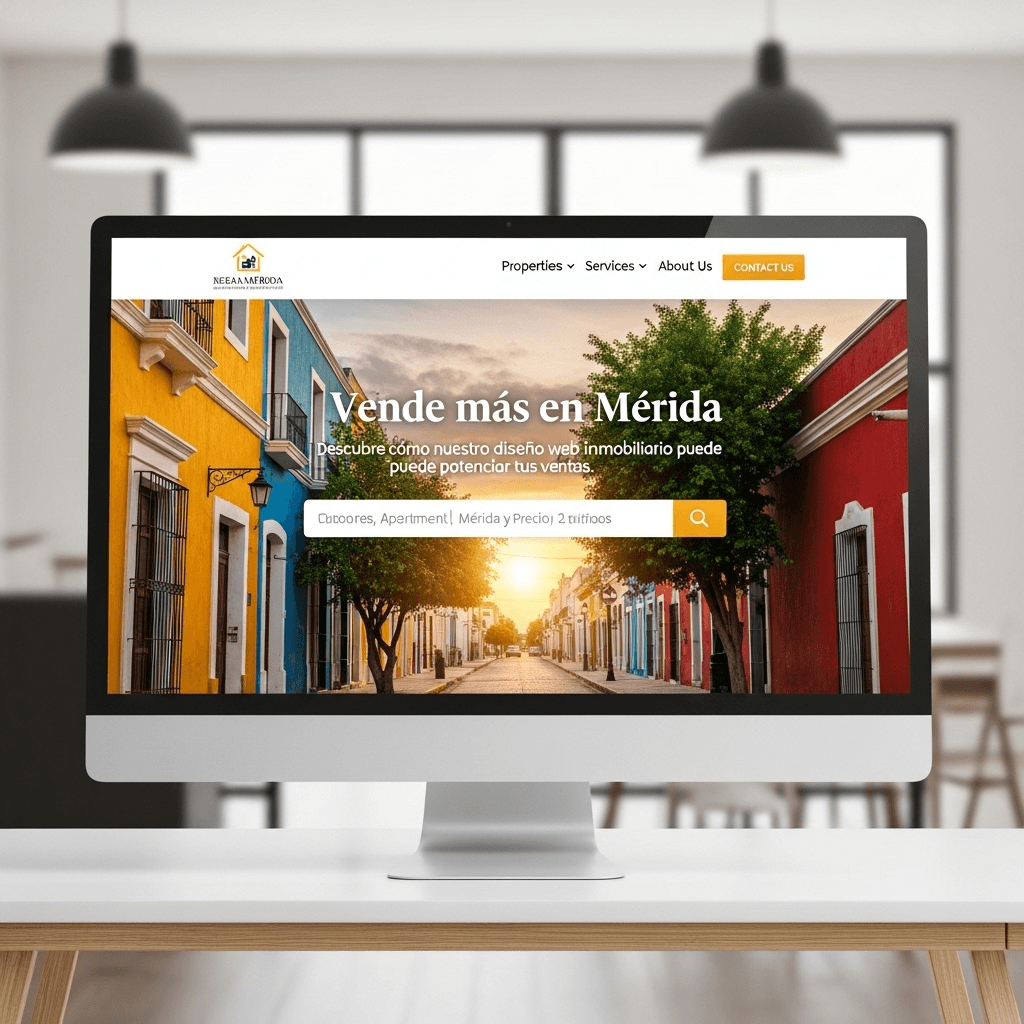 Diseño Web para Inmobiliarias: Vende más en Mérida